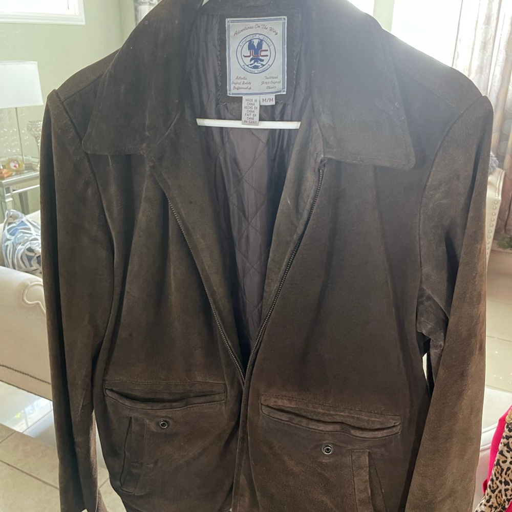 Brown thick soft jacket